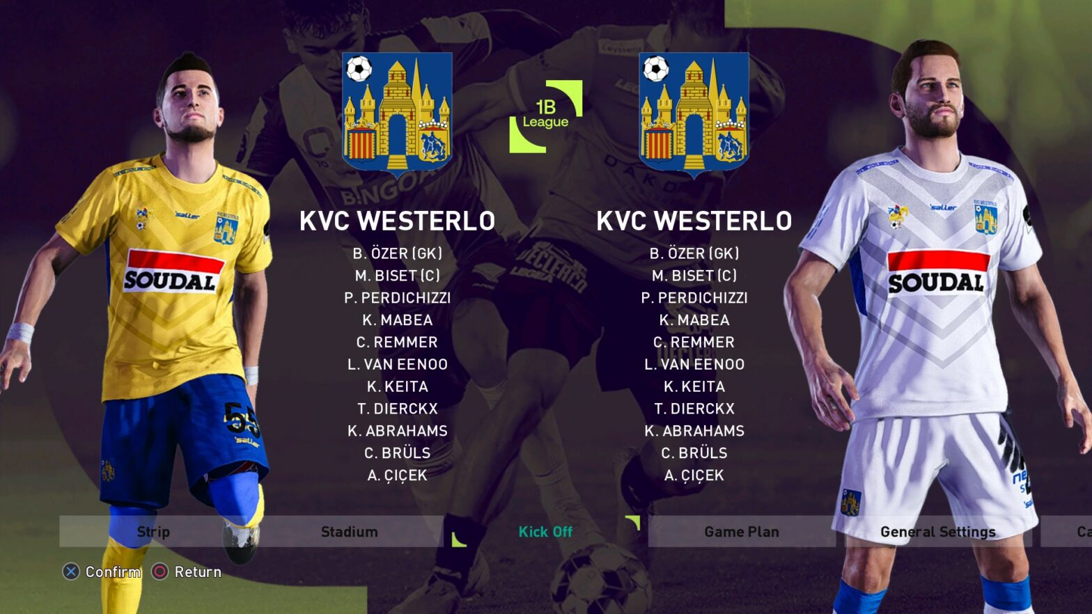 KVC Westerlo kits