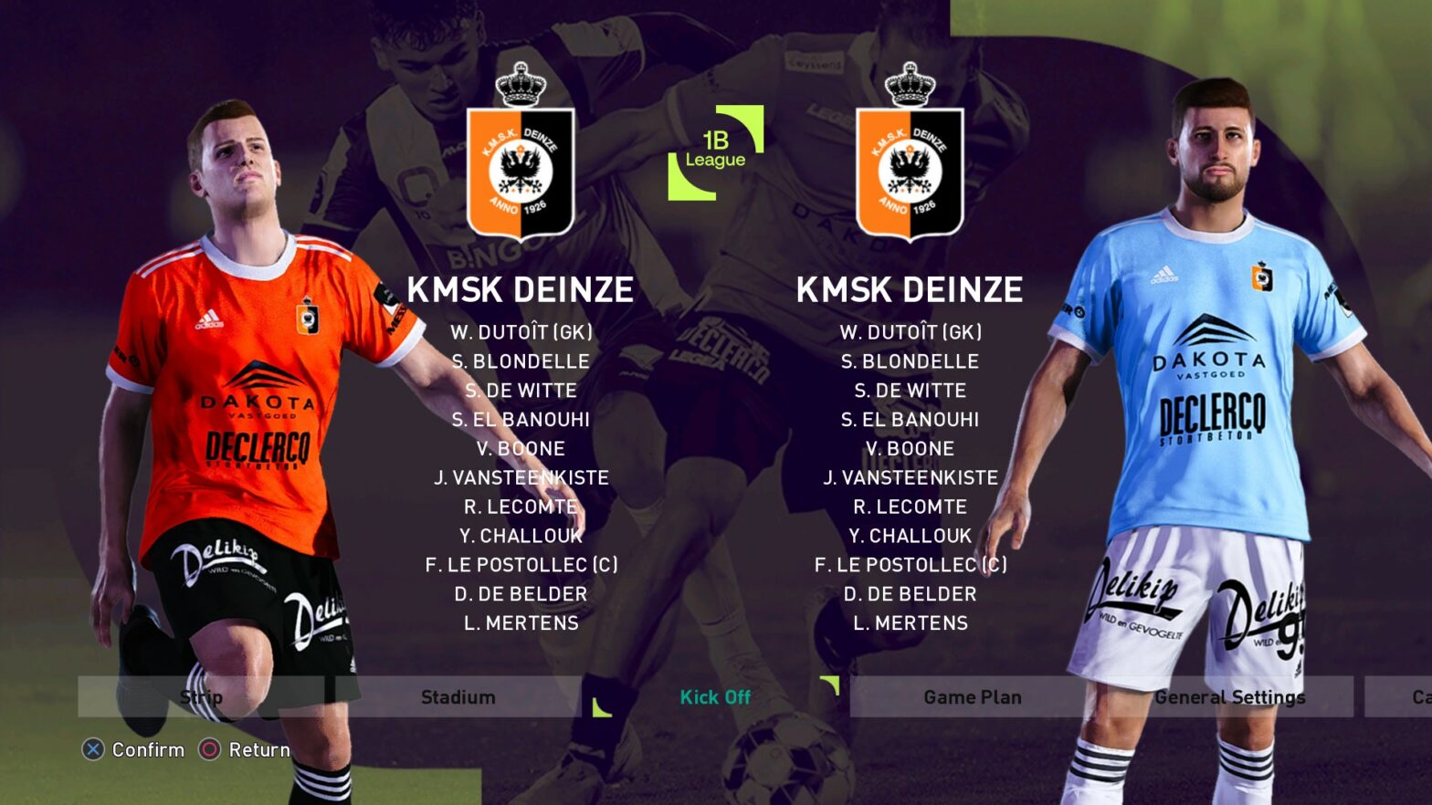 KMSK Deinze kits